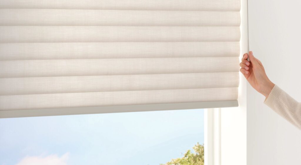 50% off surcharge for Soft Touch upgrade on Hunter Douglas shades