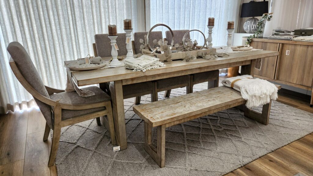 floor model furniture clearance Nest Whitefish dining