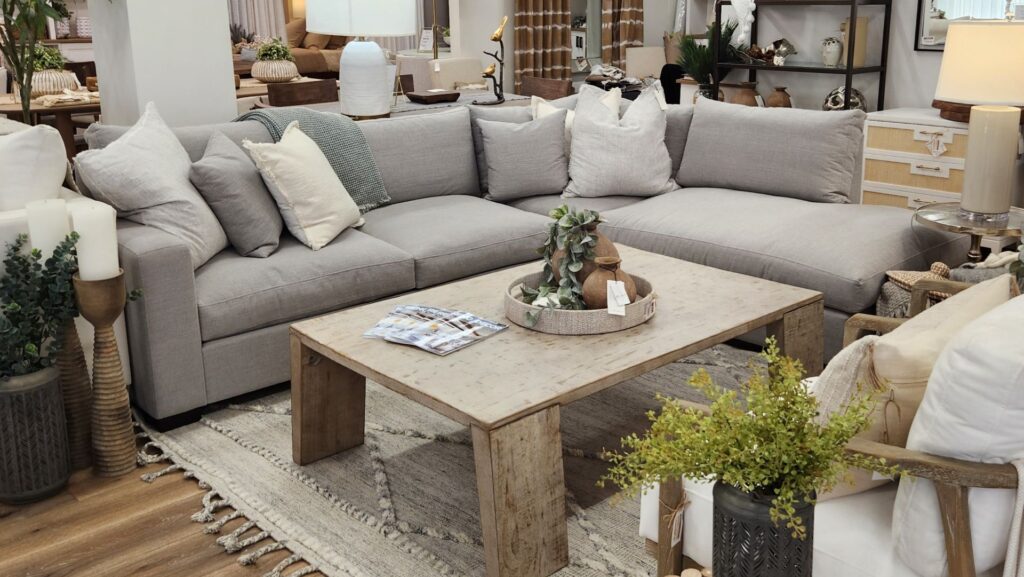floor model furniture clearance Retreat Sectional